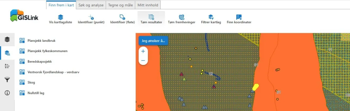 GIS Link kartlag GIS Link kartlag